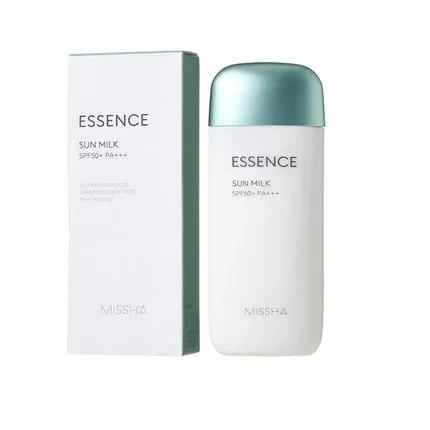 Allaround Safe Block Essence Sun Milk Spf50  /Pa    Moisturizing sunscreen for face 70 ml, Missha