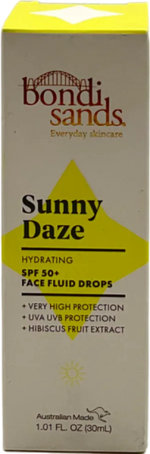 Bondi Sands Sunny Daze Hydrating Spf50  Face Fluid Drops Universal 30ml