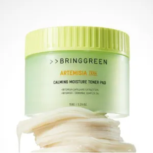 BRING GREEN Artemisia Calming pH Balanced Toner Pads 150g 75EA