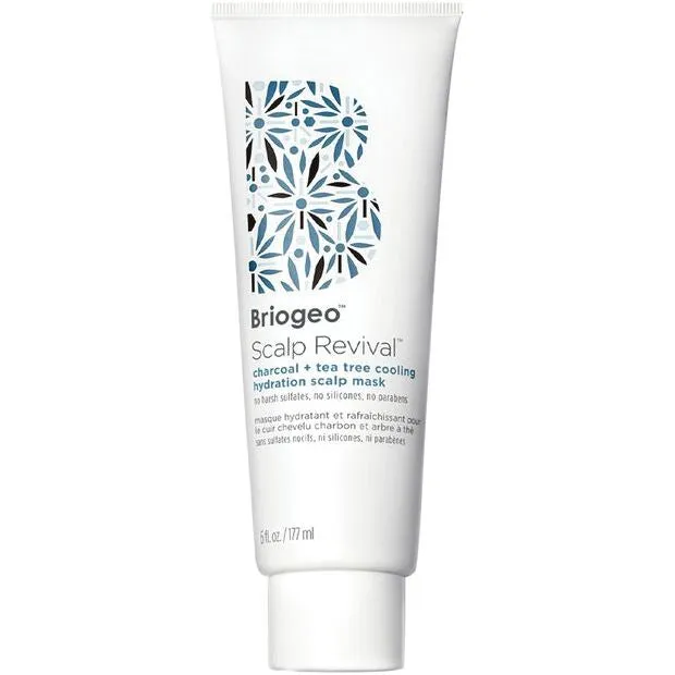 Briogeo Charcoal   Tea Tree Cooling Hydration Scalp Mask