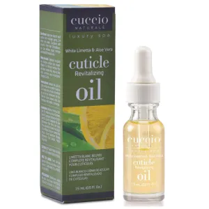 Cuccio - Revitalizing Cutcile Oil - White Limetta & Aloe Vera 0.5 oz