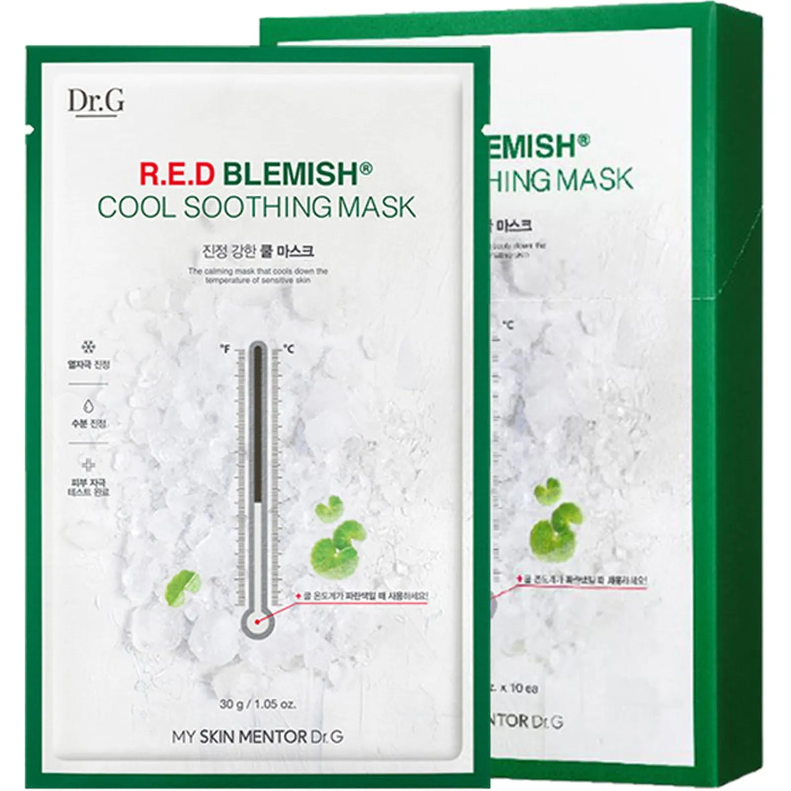 Dr.G Red Blemish Cool Soothing Mask 30g x 10sheets