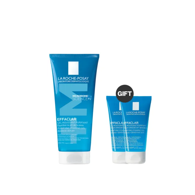 Effaclar Purifying Foaming Gel with GIFTS