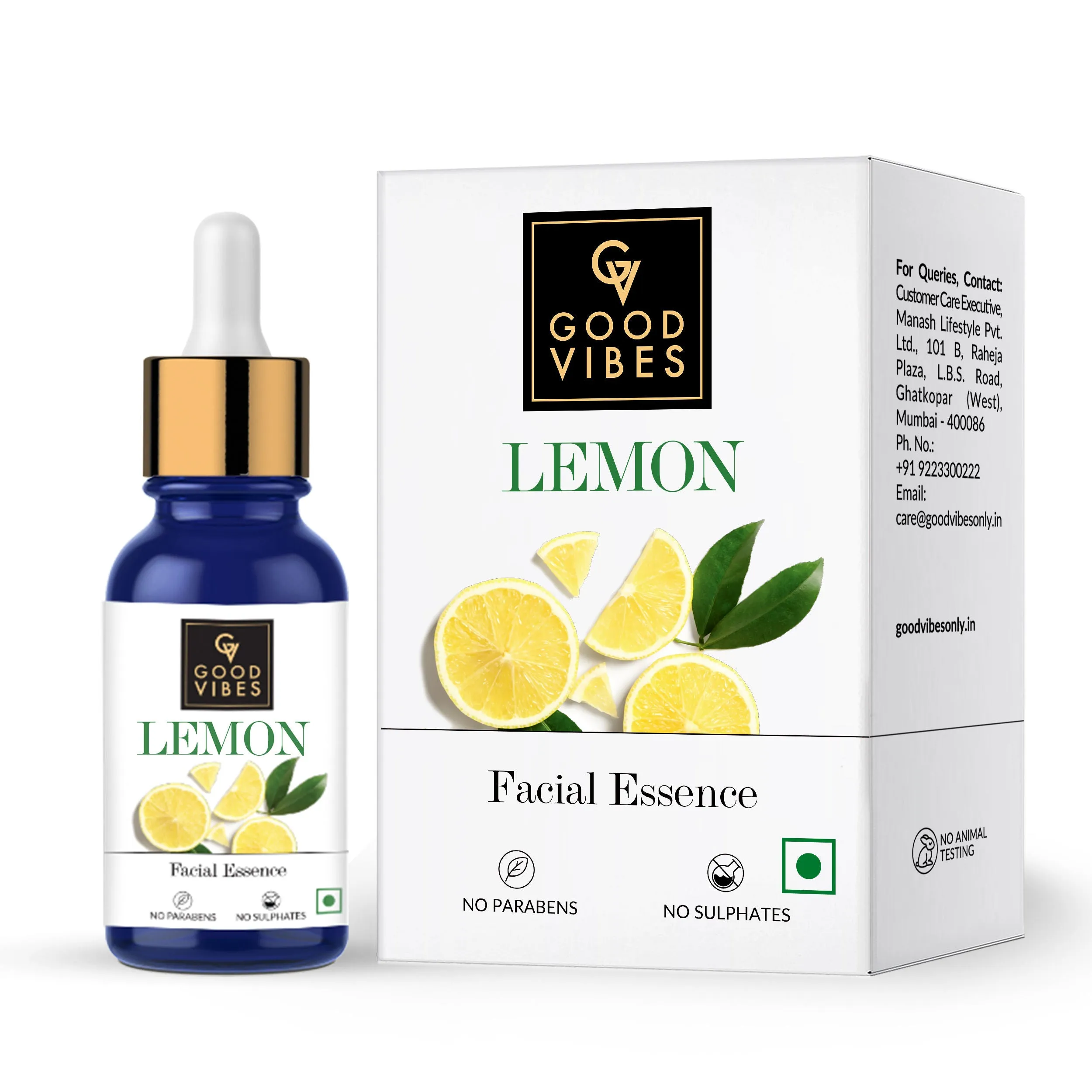 Good Vibes Facial Essence - Lemon 10 ml