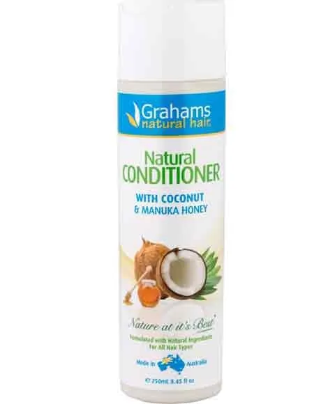 Grahams Natural Natural Conditioner With Coconut And Manuka Honey