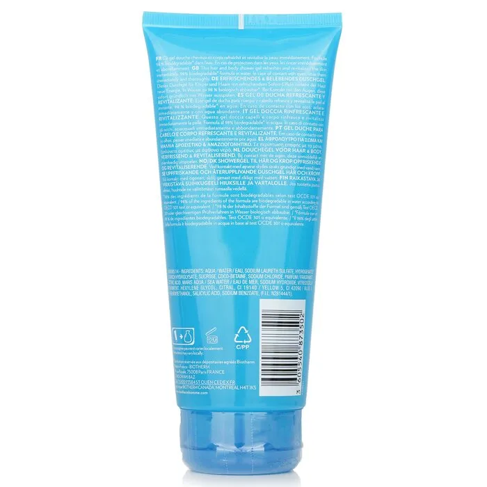 Homme Aquafitness Instant Revitalizing Shower Gel - 200ml/6.76oz