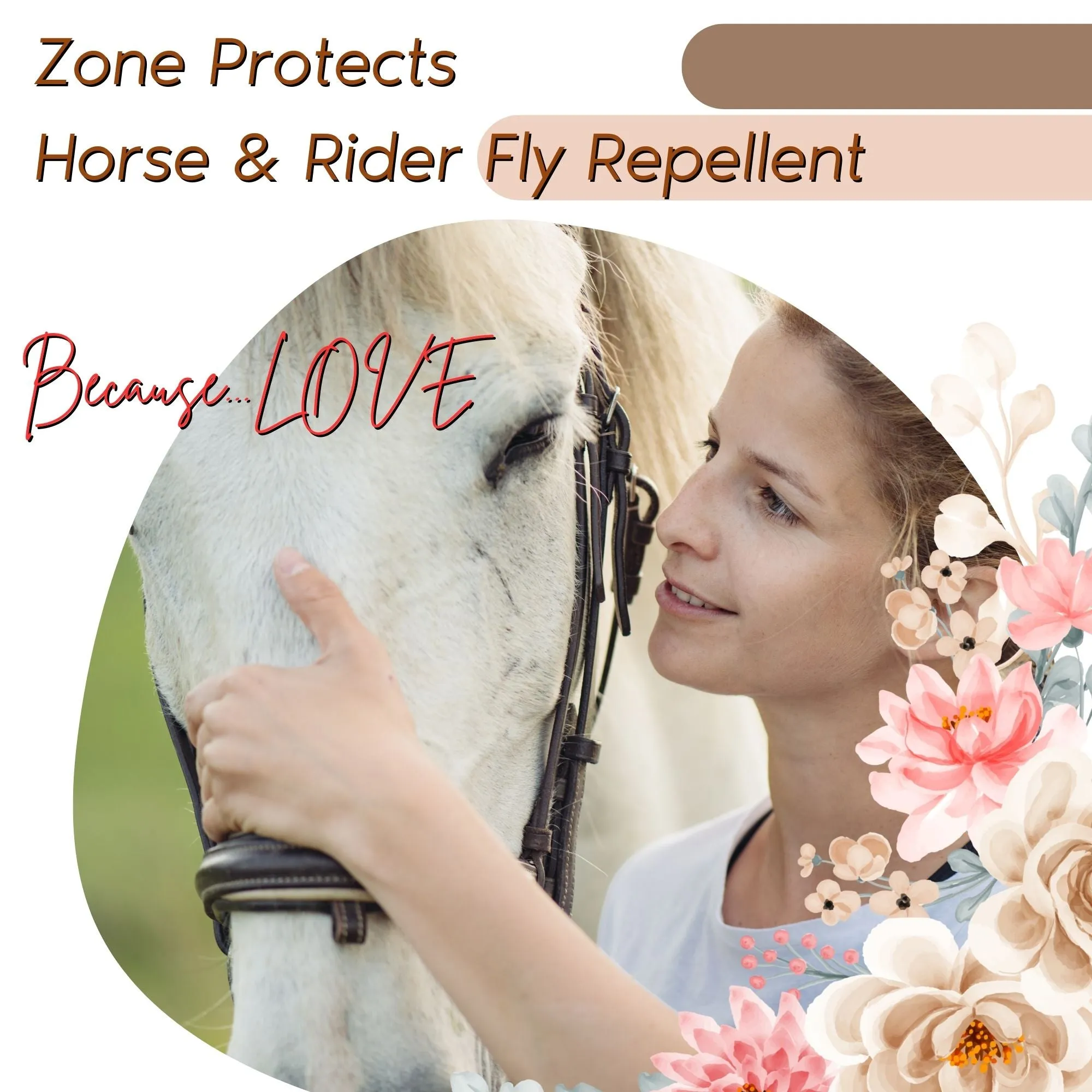 Horse & Rider Equine Fly/Insect Repellent Continuous Spray