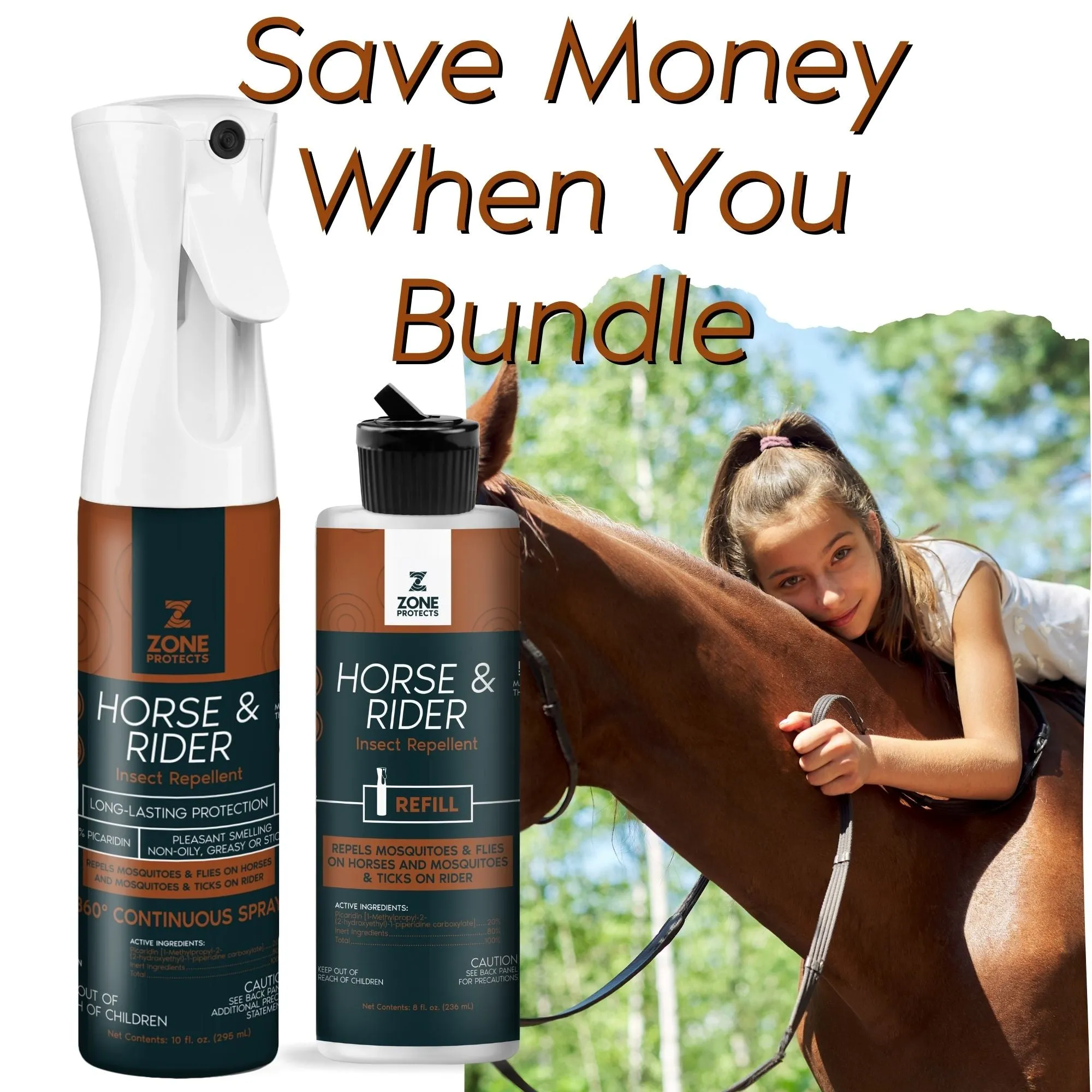 Horse & Rider Equine Fly/Insect Repellent Refill