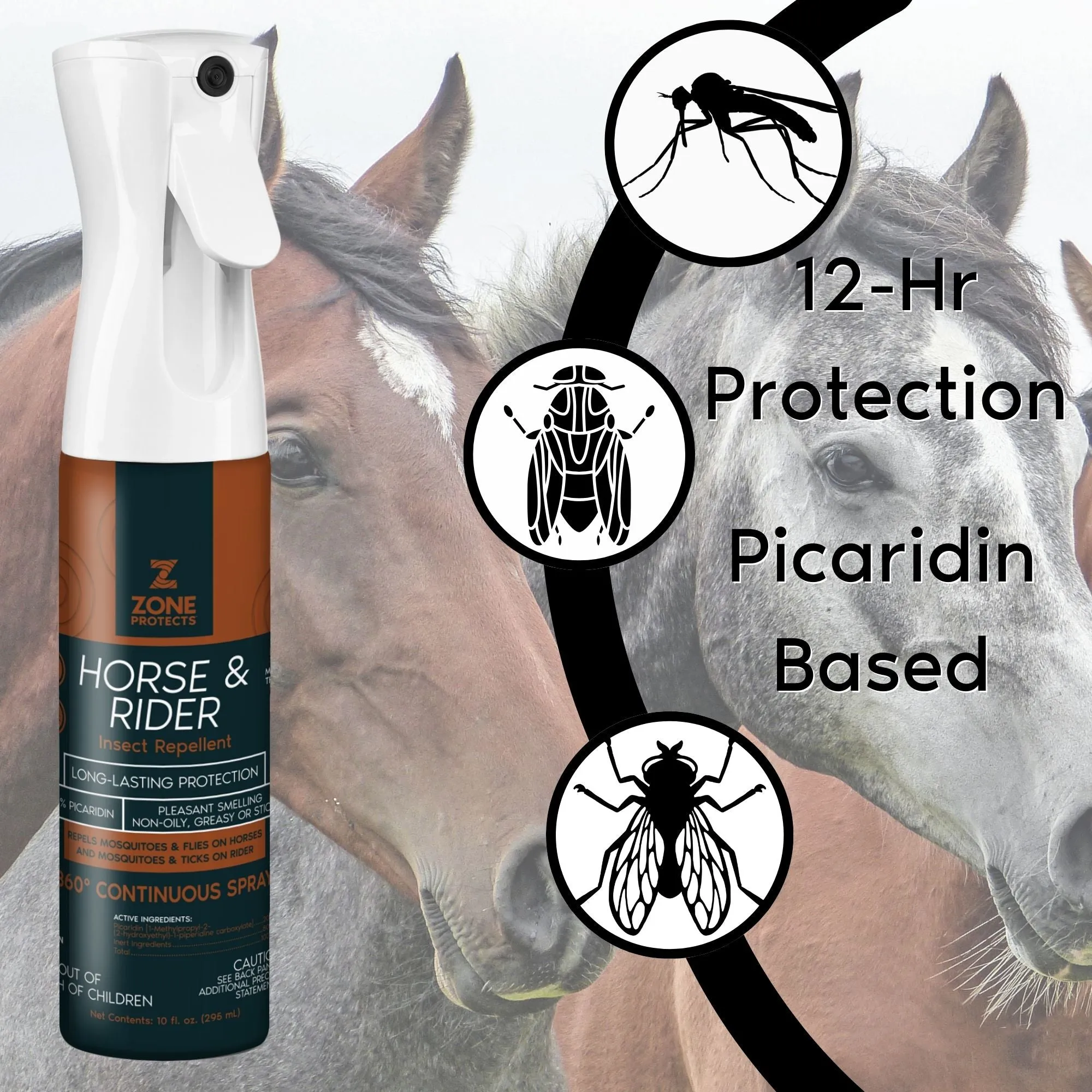 Horse & Rider Fly/Insect Repellent Mistosol   Refill Combo