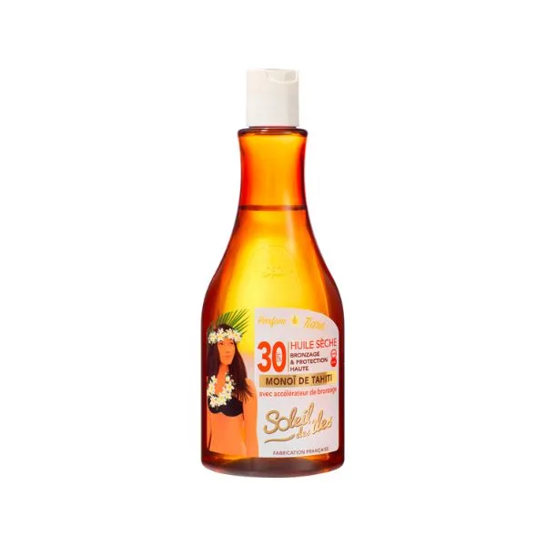 Huile Sèche Bronzante Spf30 - Parfum Tiaré