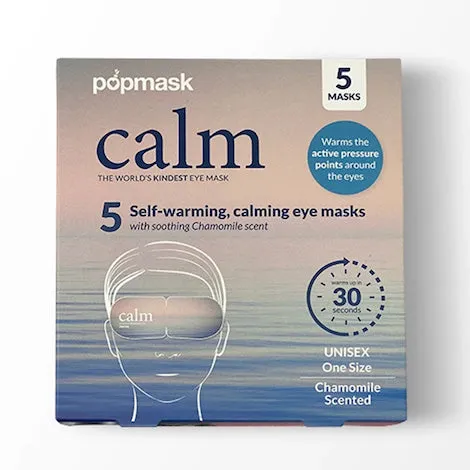 Popmask Calm Self-Warming Eye Masks - Pack of 5