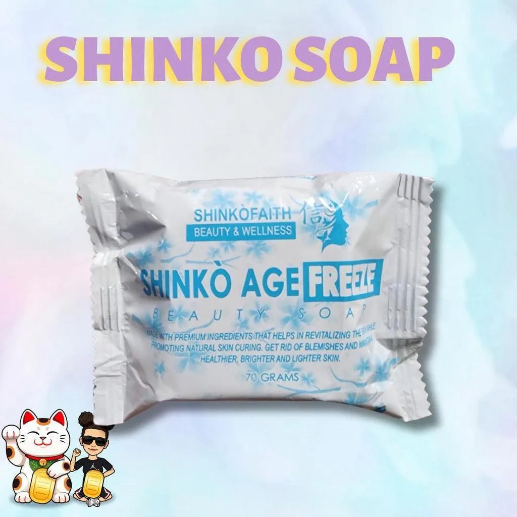 Shinko Age Freeze Beauty Soap - 70g