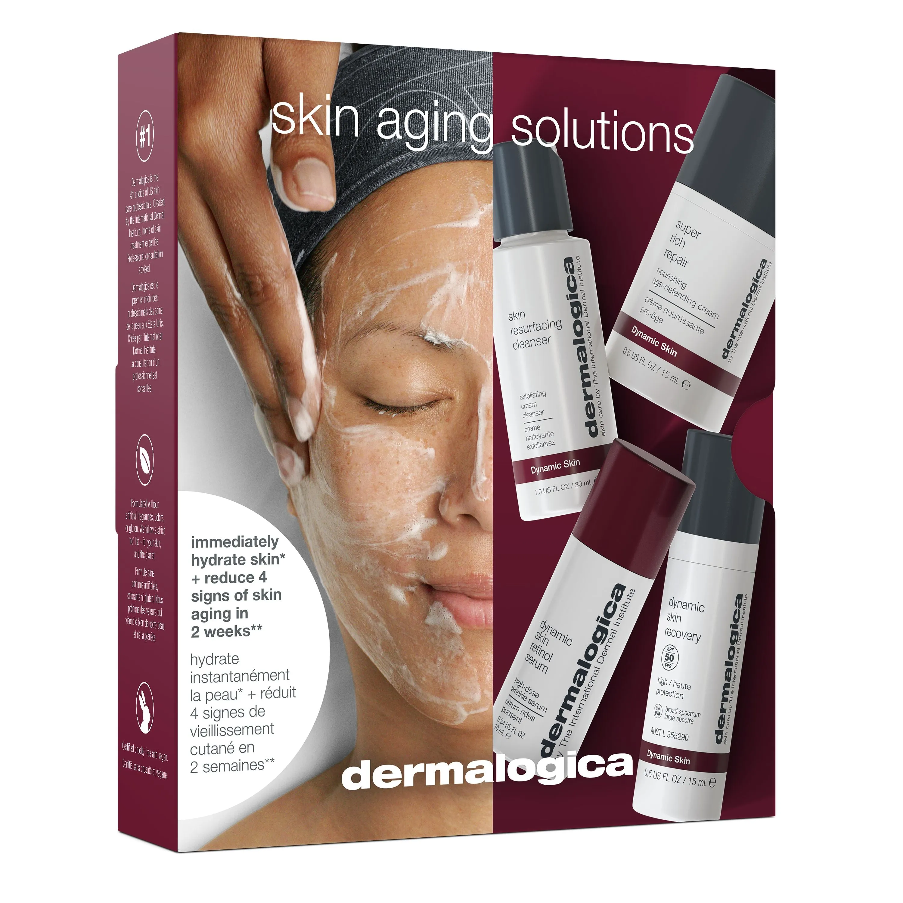 skin aging solutions kit