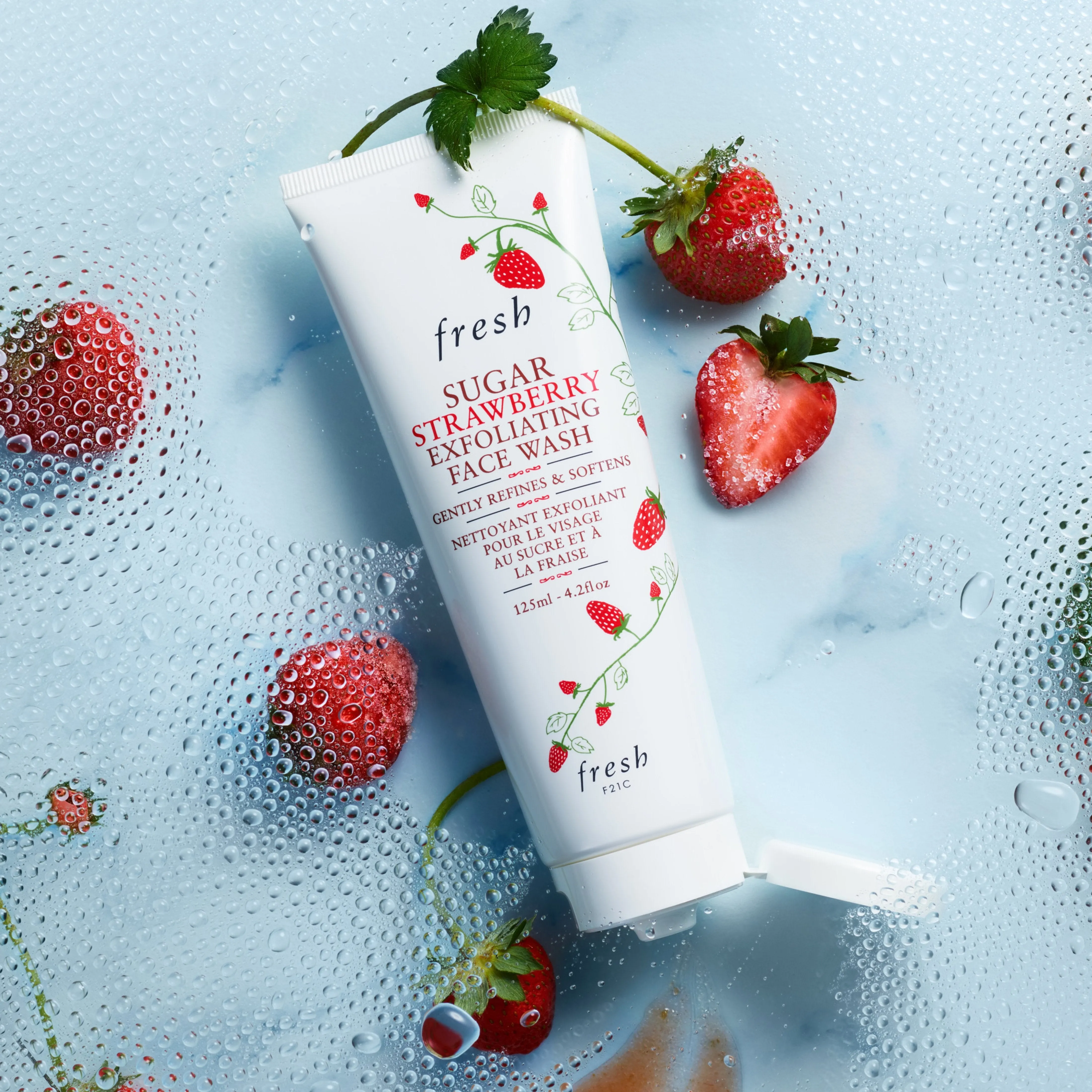 Sugar Strawberry Exfoliating Face Wash