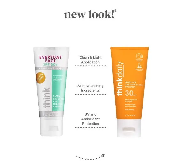 thinksport - Everyday Face SPF 30 Naturally Tinted