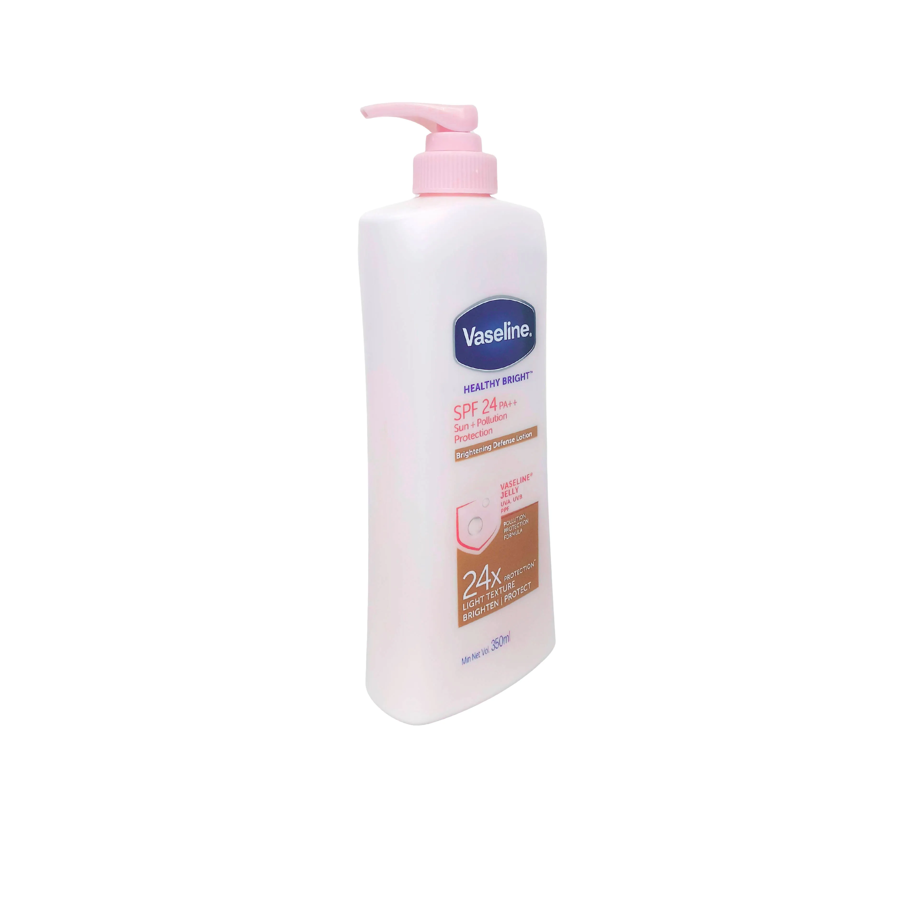 Vaseline Healthy Bright Hand & Body Lotion 350ml SPF 24 PA  