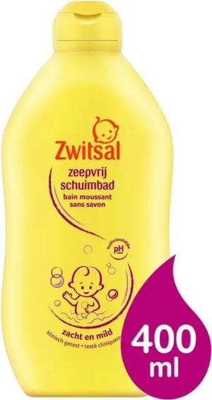 Zwitsal Bain Moussant Sans Savon 400 ML